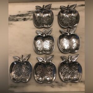Teacher Gifts!  Set of 7 Apple-Shaped Trays